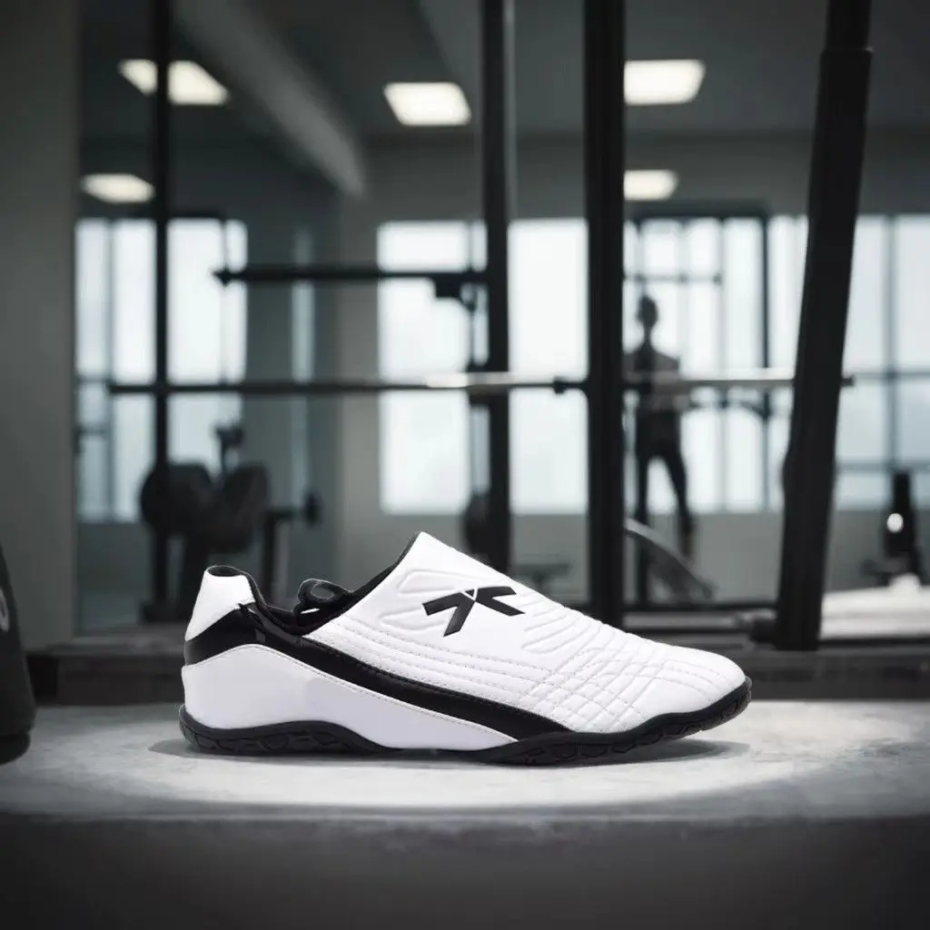 الكبار الرجال فنون الدفاع عن النفس الكونغ فو أحذية الملاكمة الأطفال يمكن ارتداؤها التايكوندو أحذية رياضية سميكة القاع لينة أسفل تنفس #2