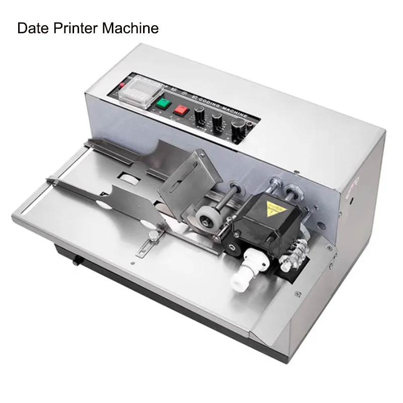 Plastiktüten-Druckmaschine 250 * 60 mm produzieren feste Tinte, Rollenkodierung, Kartentasche, Papier, kontinuierliche Datumsdruckermaschine