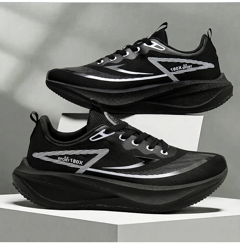 Damen-Laufschuhe mit Carbonplatte, Herren-Marathon-Sneaker, leichte, rutschfeste Sport-Sneaker für den Alltag – Detail 26