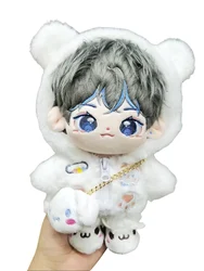 20cm Plush Doll Clothes, Anime Plushie Outfit Suit Pajamas, 8 inch Cotton Doll Clothes for Skzoo Dolls Stuffed Animals