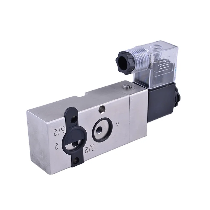 4M210-08 1/4 Series 3/2 way Pneumatic control stainless steel 316 directional Namur solenoid valve manufacturer