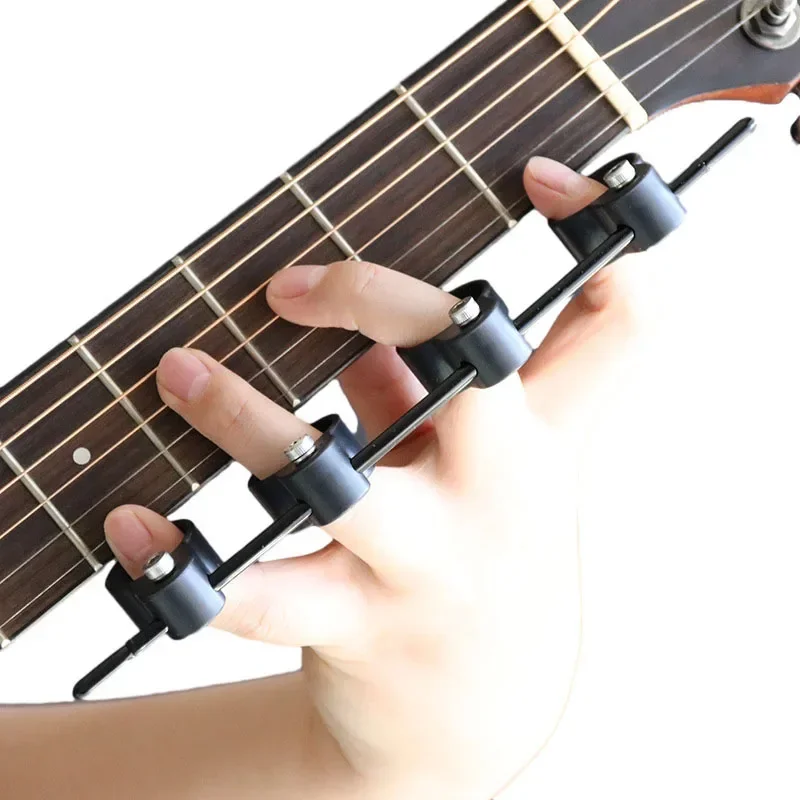 Musical Instrument Universal Finger Amplifier Ukulele Guitar Bass Accessories Piano Beginners Practice Adjustable Spacing