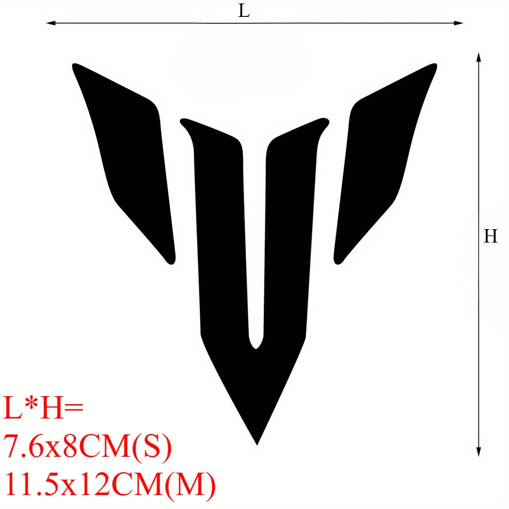 1PC MT Logo Refit Motorcycle Stickers Motorbike Body Fuel Tank Vinyl Decals for Yamaha Mt-03 Mt-07 Mt-09 Mt-10 MT 07 09 03 10