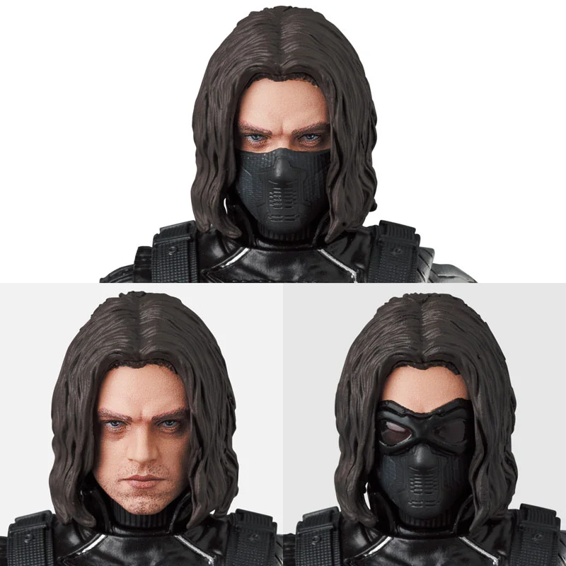 100% In Stock Original MAFEX No.203 MAFEX WINTER SOLDIER Captain