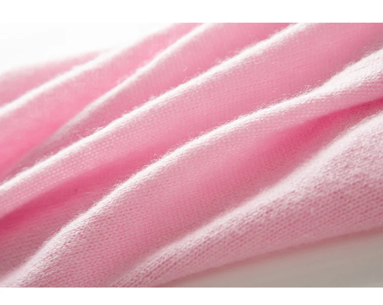 Damen-Schlauchschal aus 100 % Kaschmir, leichter Kamin-Schal, Halsmanschette, wärmer, Wasserfallausschnitt, Schlaufe, weiche Strick-Accessoires für Kinder – Detail 15