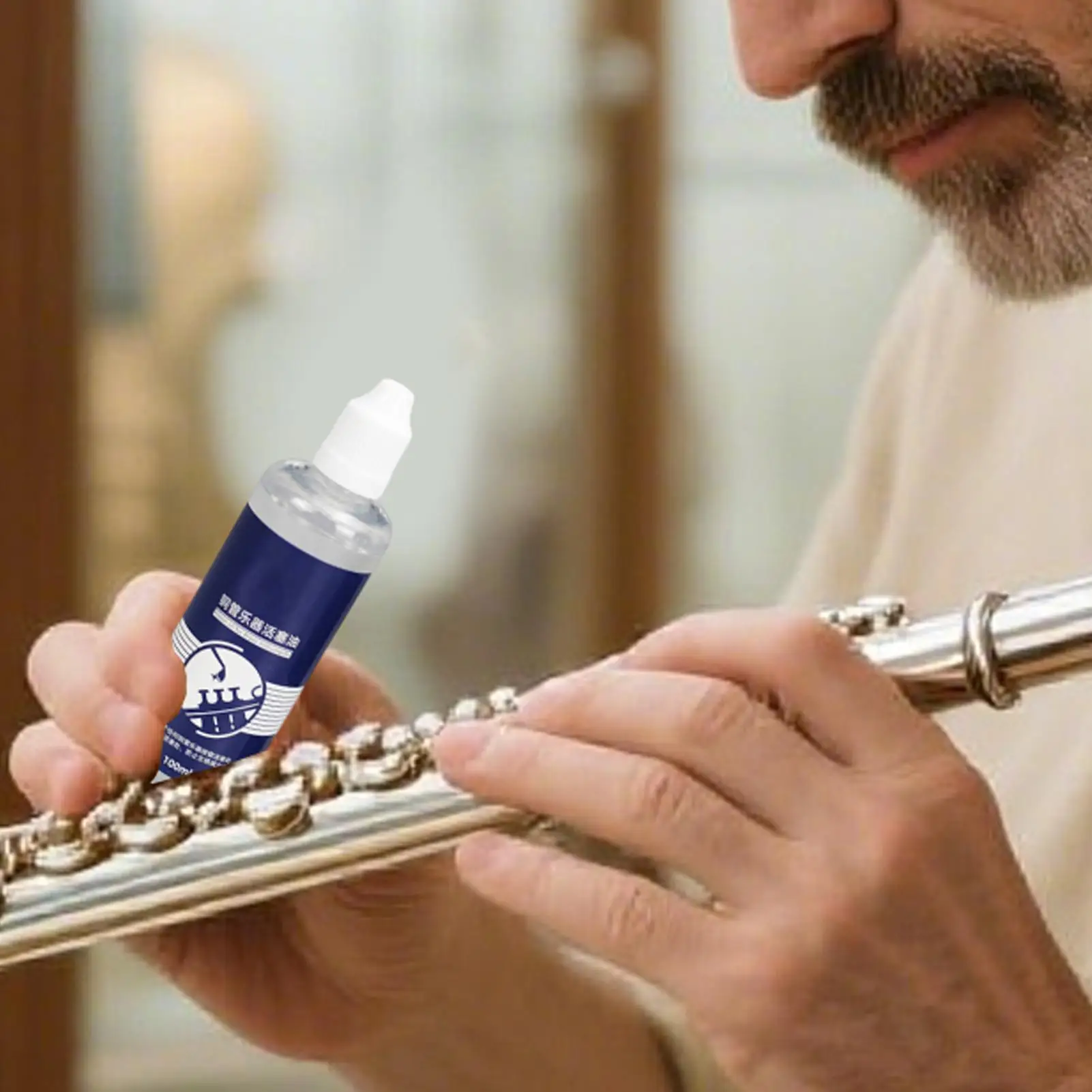 100ml Trumpet Valve Oil Brass Instrument Lubricant for Trumpet Saxophone Clarinet French Horn Piston Maintenance image 3