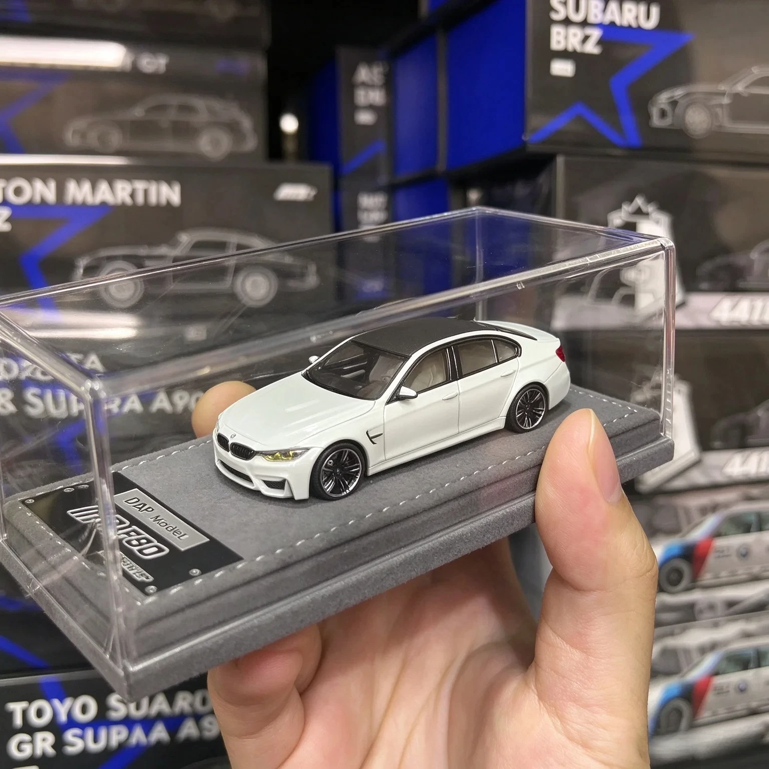 DAP Model 1/64 BMW M3 F80 Diecast Car Model Alloy Simulation Collection Toy Gift For Boys#peetyeee