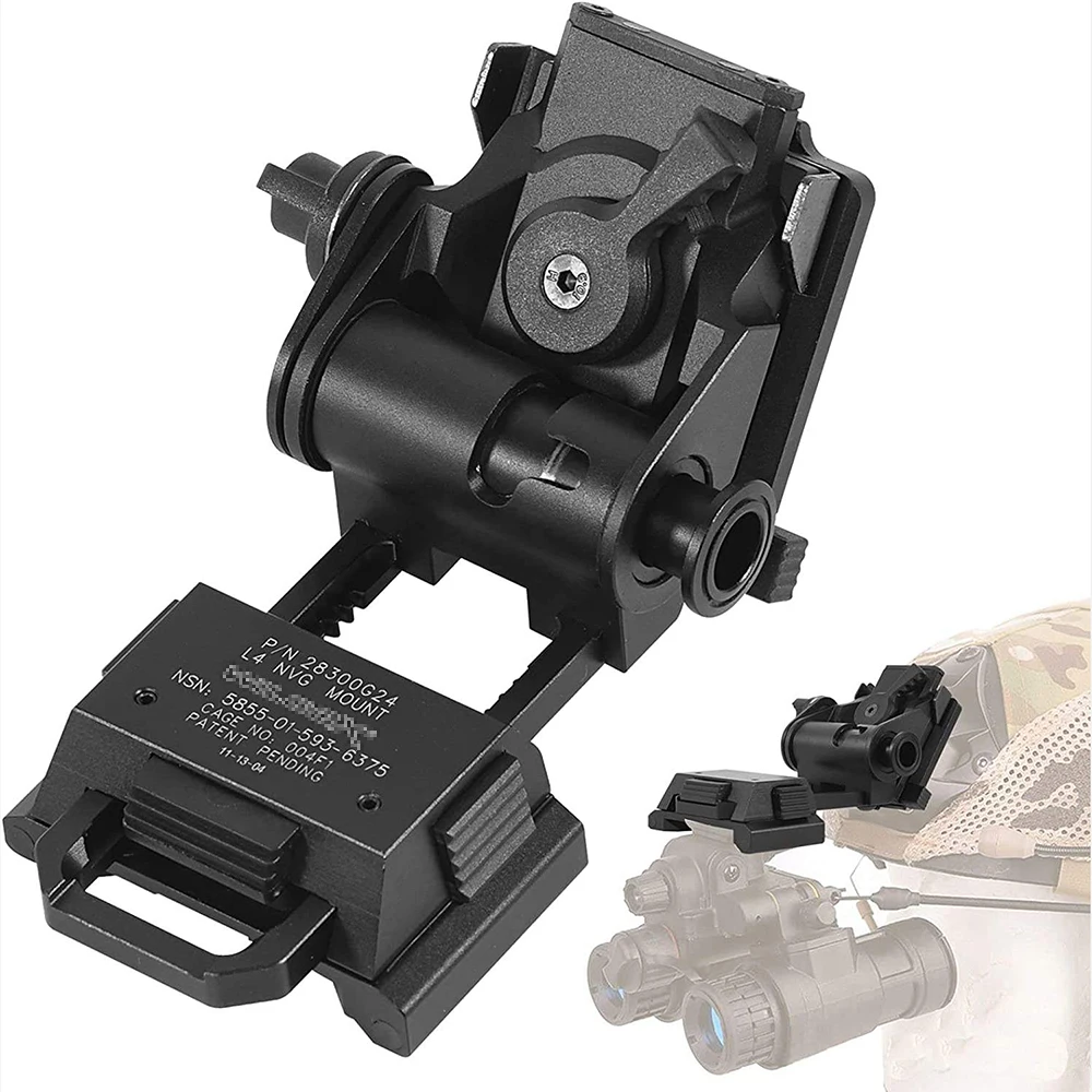 BOOIU L4G24 Soporte NVG casco ajustable de aluminio para PVS15/18 - imagen 5