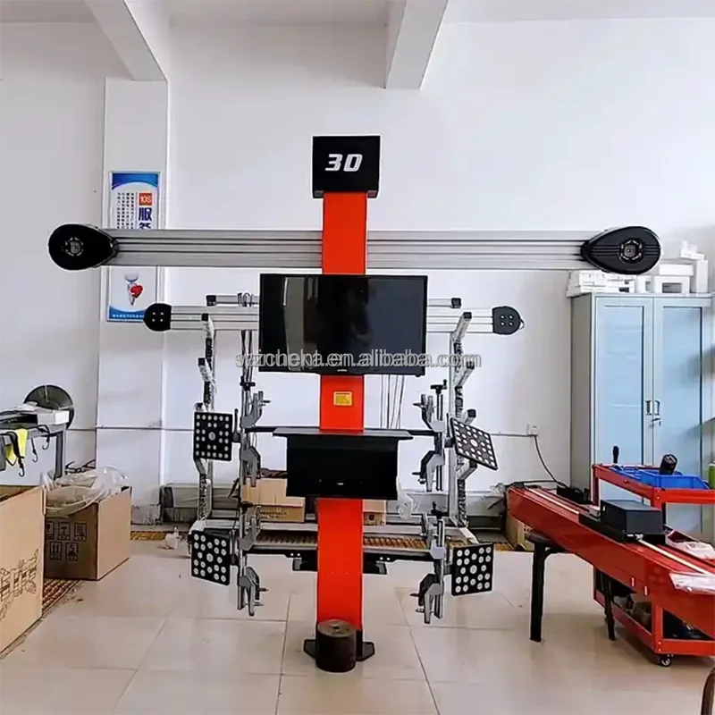 Good price 3D Wheel Alignment   tracking Four wheel alignment for Car wheel calibration with CE