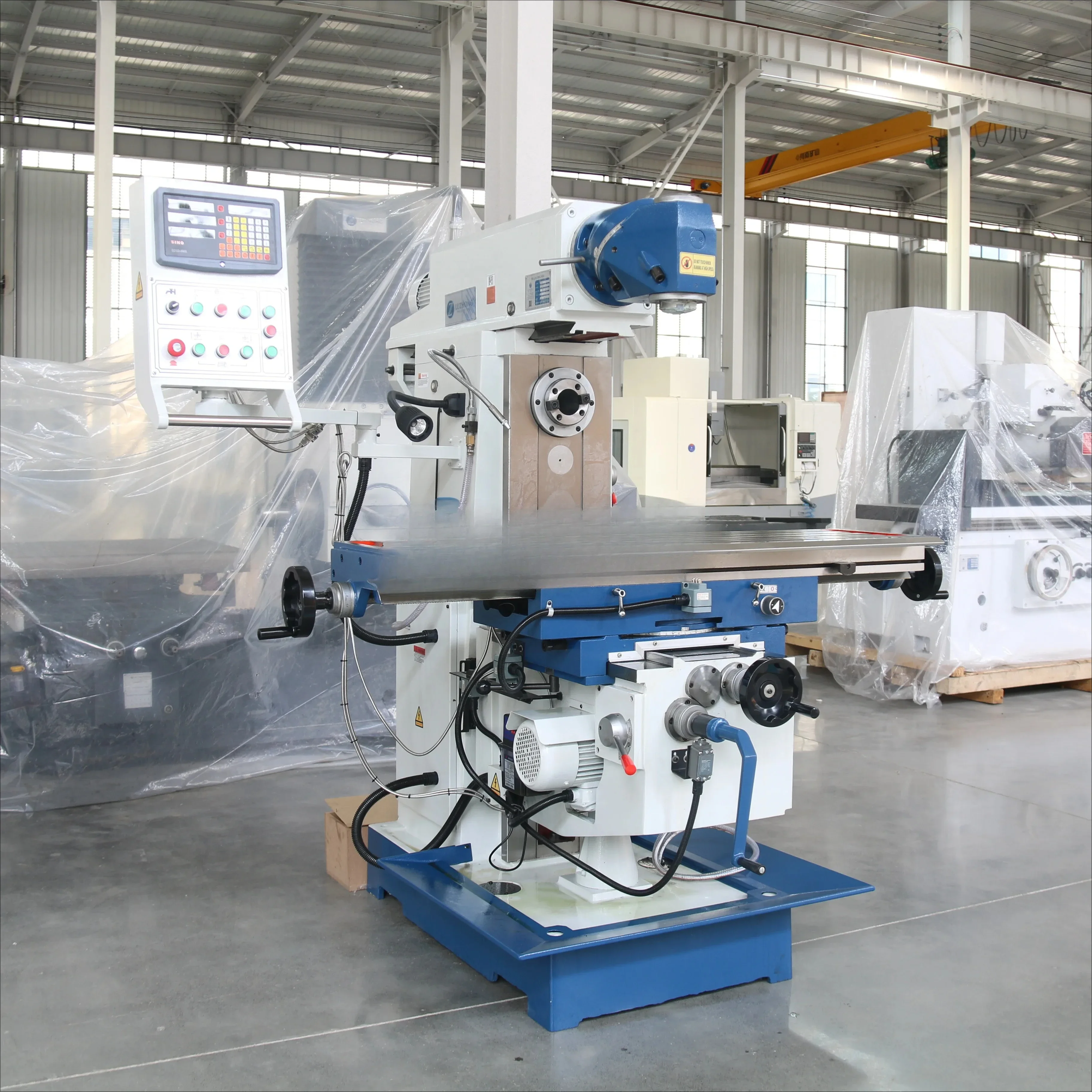 Germany X6436 Manual Milling Servo Motor Light Horizontal Design For Construction Industries New Condition