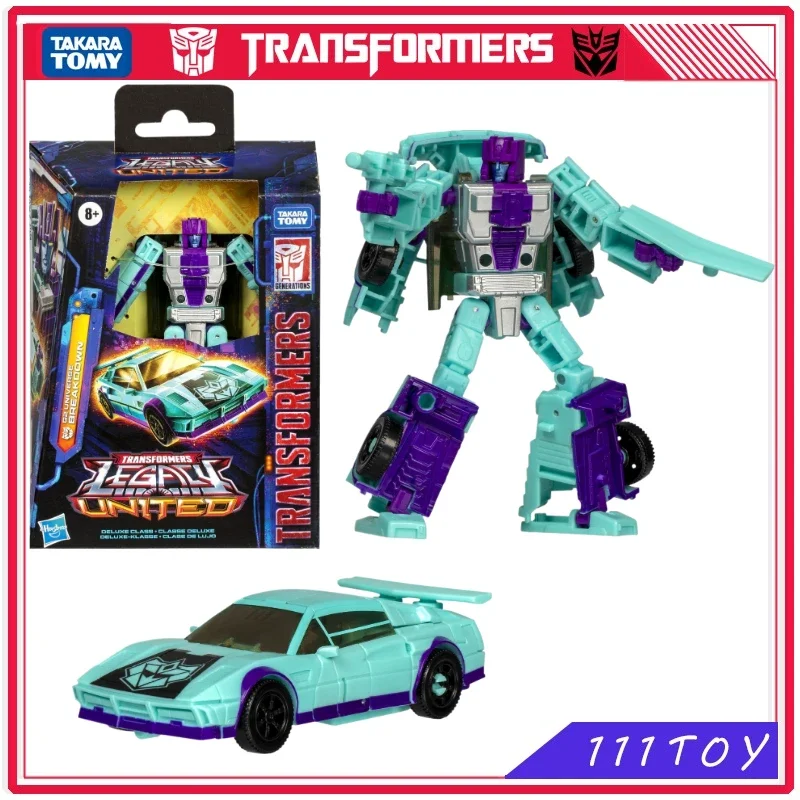 In Stock Takara Tomy Transformers Toys Legacy United Deluxe Class G2 Breakdown Anime Action Figures Robot Collection Hobby Gifts