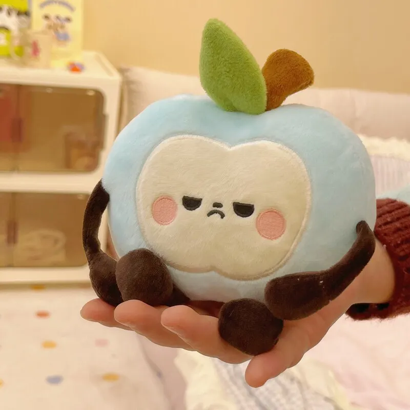 13cm Anime Game Doll Love and Deepspace Caleb Little Apple Pillow for Girls, Sun Fruit Plush Doll, Hanging Decoration forBedroom