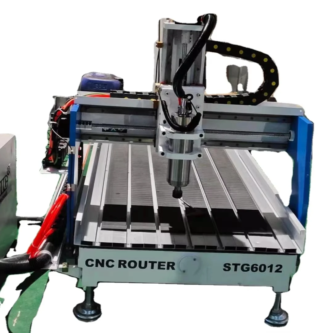 CNC Router 3/4 Axis Milling Machine for Metal Wood Aluminum CNC Machining Center with  PLC