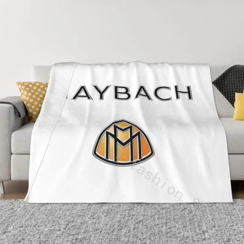 60x80 Inch Maybachs Home Textile Luxury Adult Gift Warm Lightweight Blanket Printed Soft Thermal Blanket Boy Girl Blanket