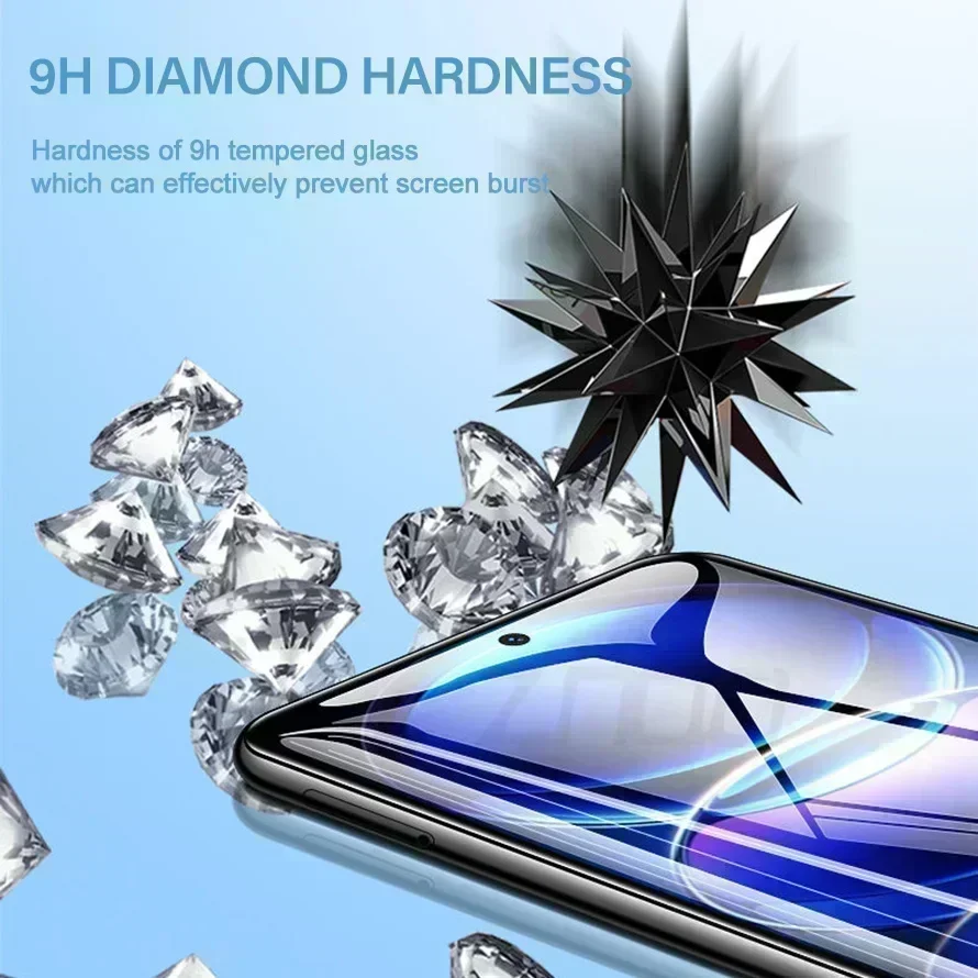 طبقة زجاج مقسى لهاتف Realme ، واقي شاشة ، Realme GT ، Neo 5 ، SE ، 2 ، 2 ، 2T ، 3t ، GT3 ، GT2 Pro ، 10T ، C55 ، 3