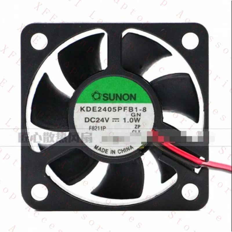 

F For SUNON KDE2405PFB1-8 DC 24V 1.0W 2 pin 50x50x10mm Fan
