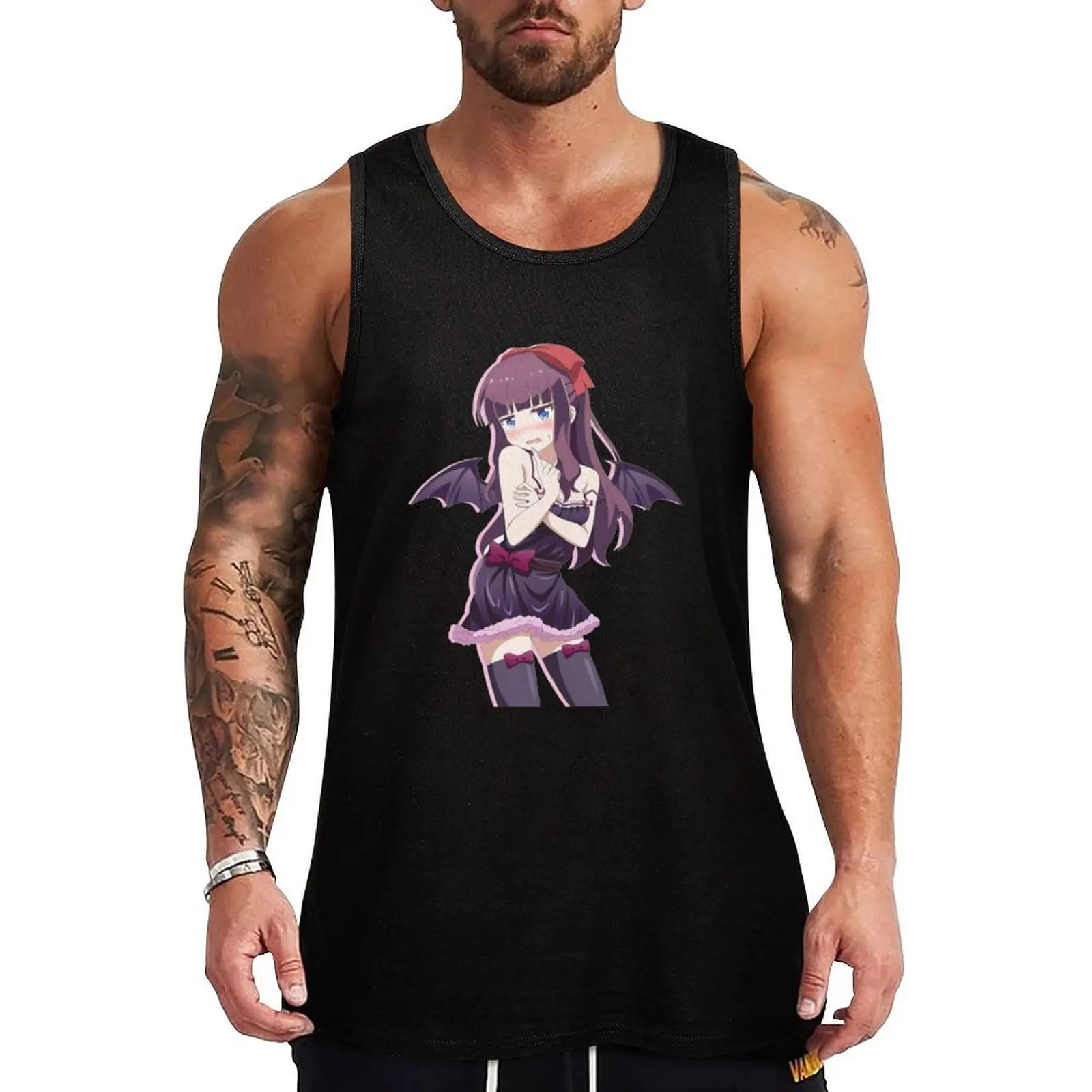 Hifumi Takimoto Fun Design Tank Top Outdoor Work Tank Top Rugged Sleeveless Wear
