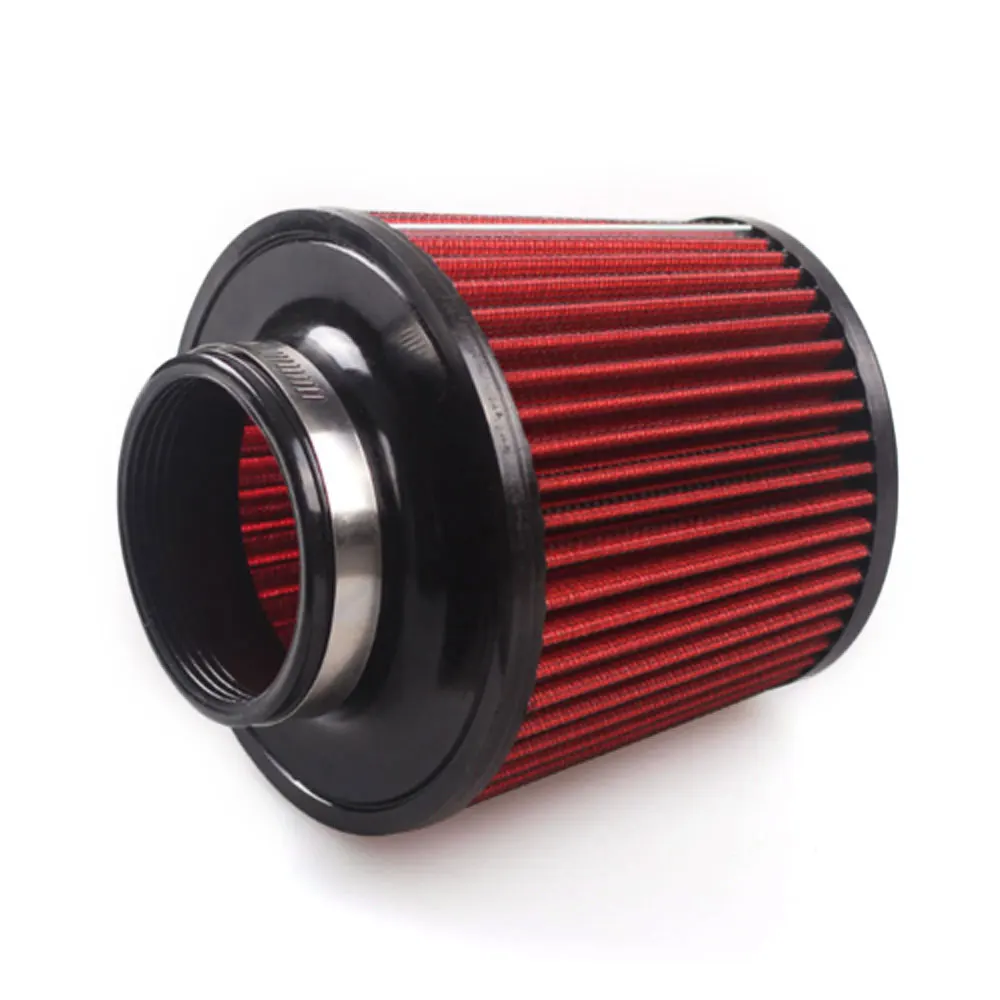 K & n 76MM 3 Inch Air Filter Flow Intake Pipe Power Airfilter Inlet Filter Modified Air Filter Tall Round Tapered Intake Filter