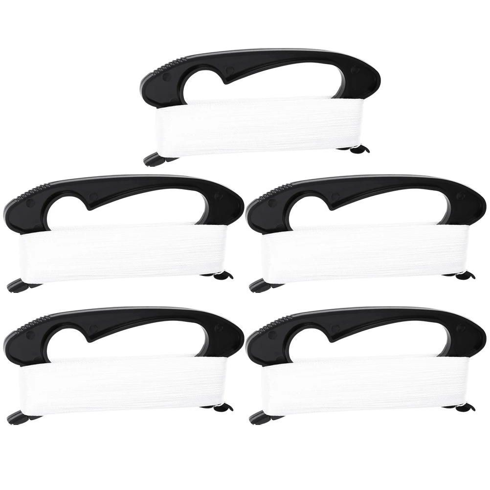 

5pcs Lightweight Kite Spool with Line Flying Tool Outdoor Winding Plate Storage Accessories Ideal Gift