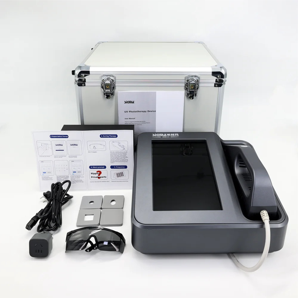 308nm Excimer Uv Light Therapy Vitiligo Psoriasis Treatment Professional XeCl Tube Uvb Phototherapy
