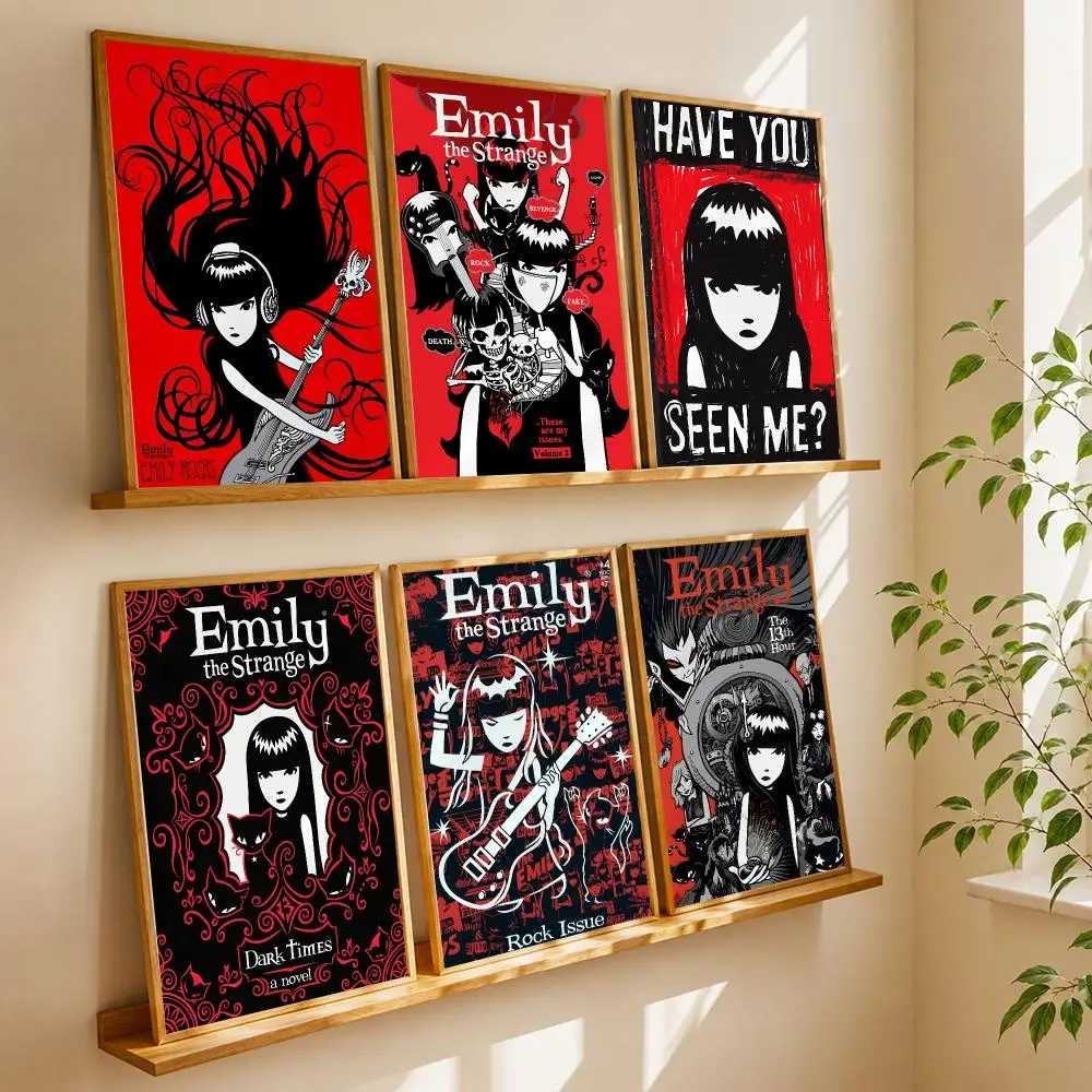 E-Emily The S-Strange Comic Book Poster HD Home Wall Stickers House Hallway Living Room Bedroom Bar Office Decor Art Prints