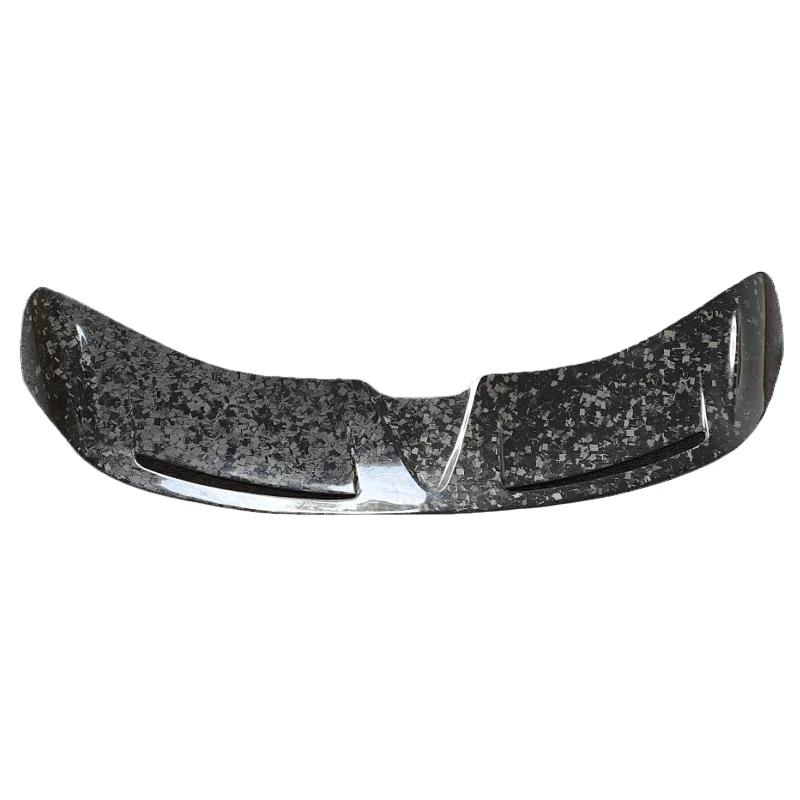 High Quality Hongshen Forged Grain Carbon Fiber Spoiler Wing Fix with Screws for 720S M Style Rear Trunk Body Kit