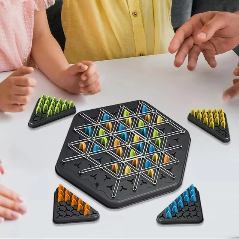 Juego de mesa Triangle Chess Splendor Duel, juego de estrategia para niños y adultos, juego familiar divertido, mesa de ajedrez lógica, juego de juguetes