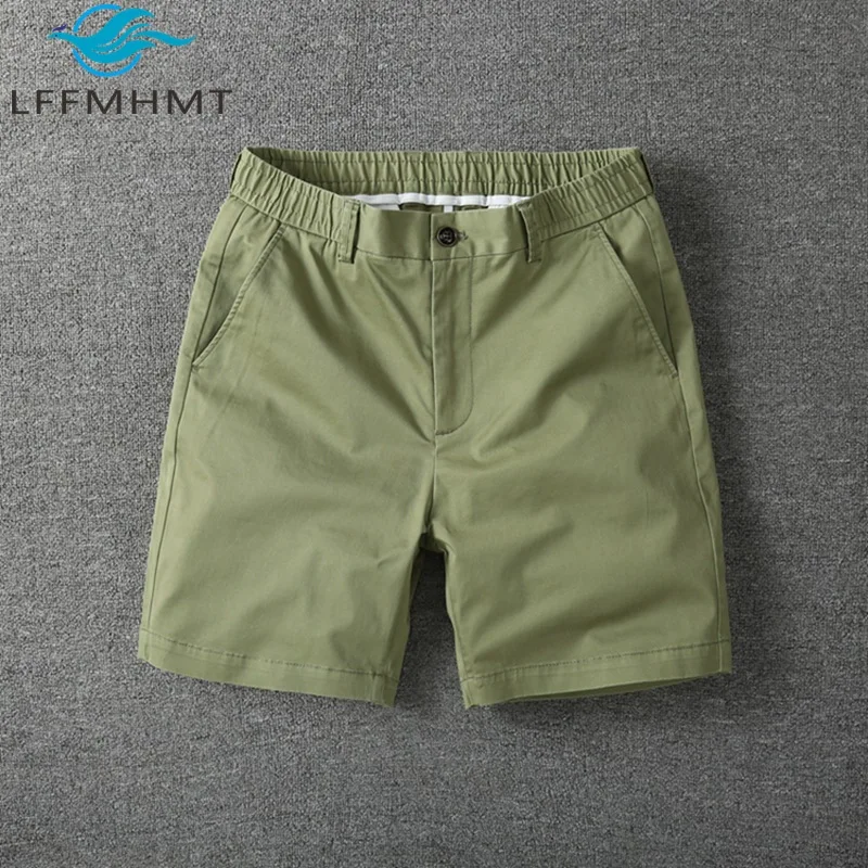 

388, шорты хорошего качества из 100% хлопка для мужчин, летние модные однотонные простые базовые дышащие шорты для пляжного отдыха