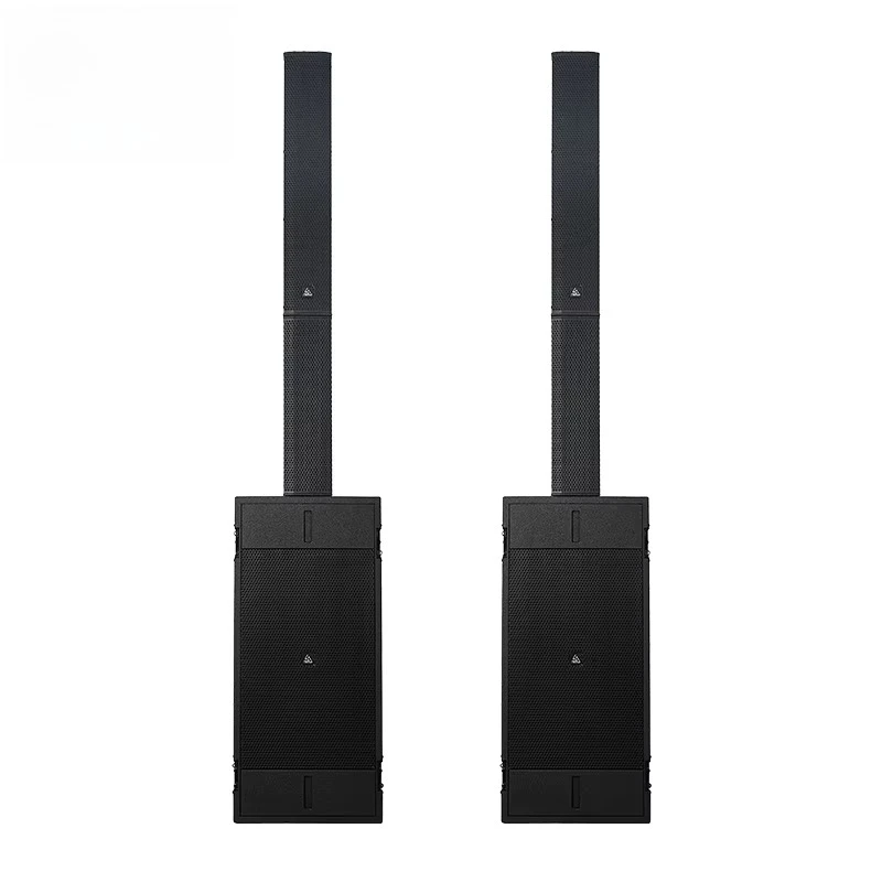 LS Huge Series Powered Column Speaker 2500W Max SPL 140dB Outdoor Performance 100 Meter Portable Easy Transport Column Speaker