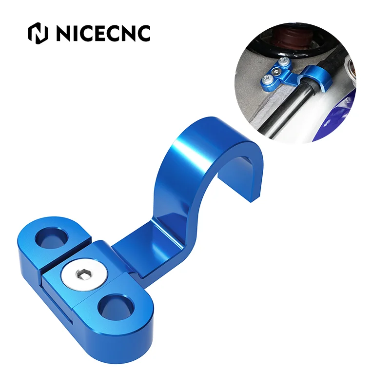 

NICECNC Rear Brake Line Cable Clamp Holder For Yamaha YZ WR 125 250 250F 250FX 450F 450FX 250FK 125G 250FE 250G 450FB Motorcycle