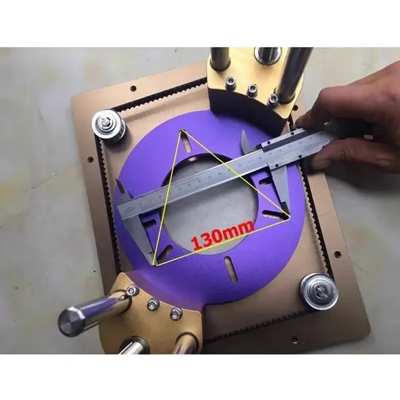 Electric Wood Milling Trimming Machine Router Insert Plate Woodworking Engraving Lift Flip Plate for Workbench