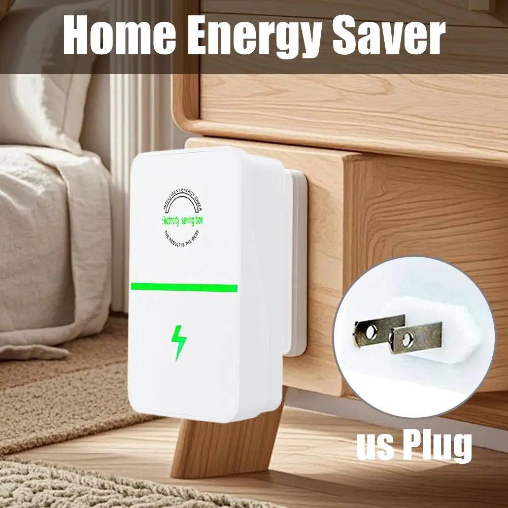 Energy Saving Device Power Factor Saver Home Pro Power Electricity Energy Saver US/UK/EU Plug Household Stable Voltage Device