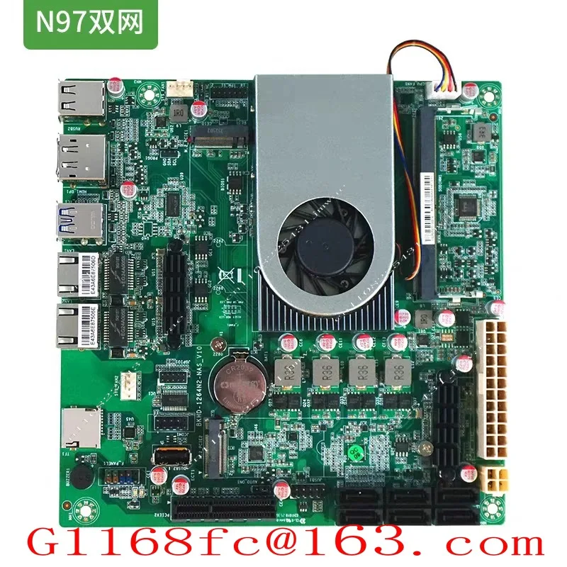 N100/N150 Supercomputer AI Main Board 2 2.5G 10 Gigabit Network Interface Cards 2 M.2/TPM/DDR5