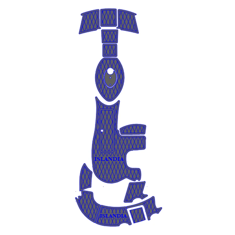 

Eva Foam Self Adhesive seadeck Pad for 2002 Seadoo islandia Swim Platform Cockpit Pad Boat EVA Foam Teak Deck Flooring