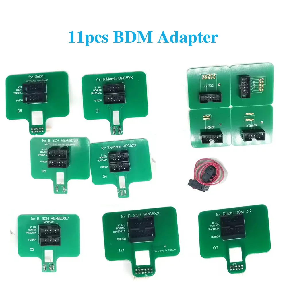 

BDM Adapter for MPC5xx ME & MED9.7 Ecu Chip Tuning Auto OBD2 Diagnostic Tool For FGTECH V54 Bdm100 Transdata