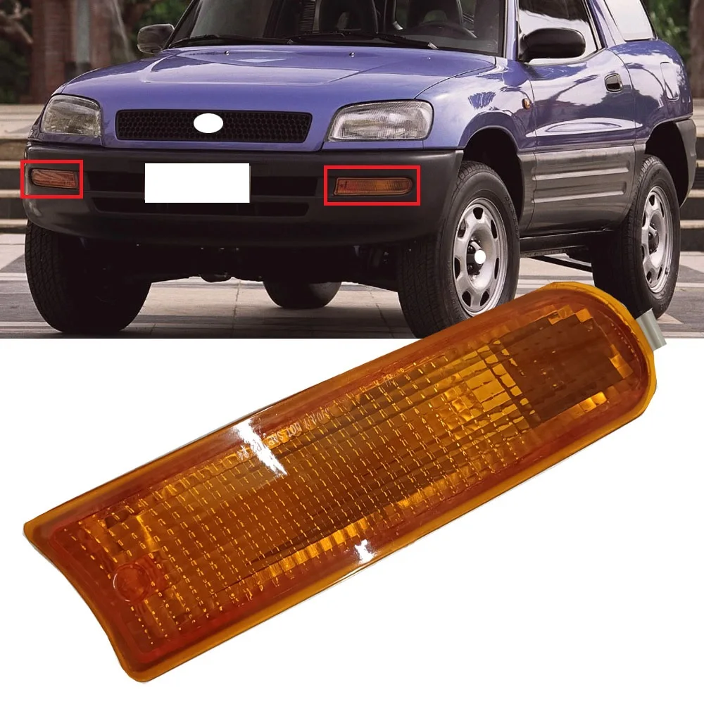 Yasong For TOYOTA RAV4 ACA21 1995 1996 1997 Auto Front Bumper Fog Light Fog Lamp Foglight Foglamp Without Bulb