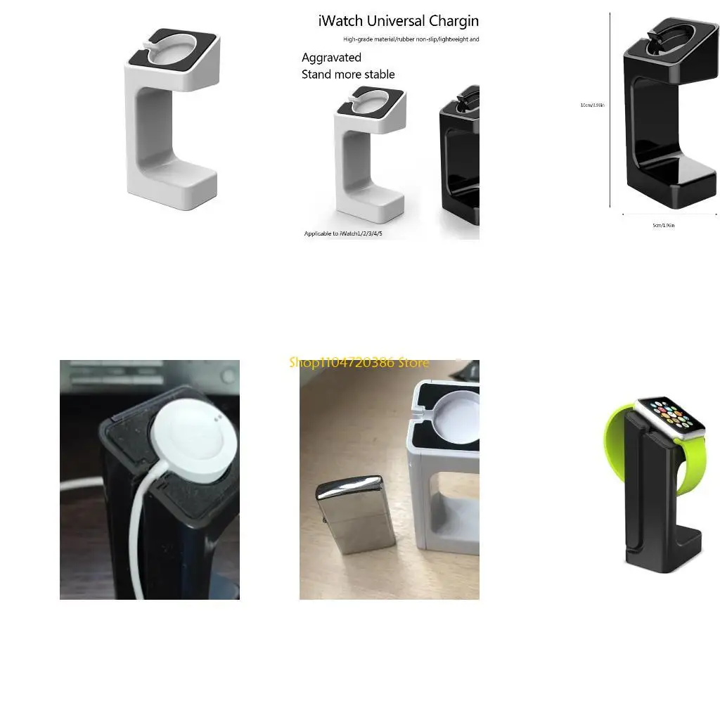 

K0EA for Smart Bracelet Watch Holder Non-slip Comfortable Charger Holder Lightweight Portable High Quality Charging Cradle St