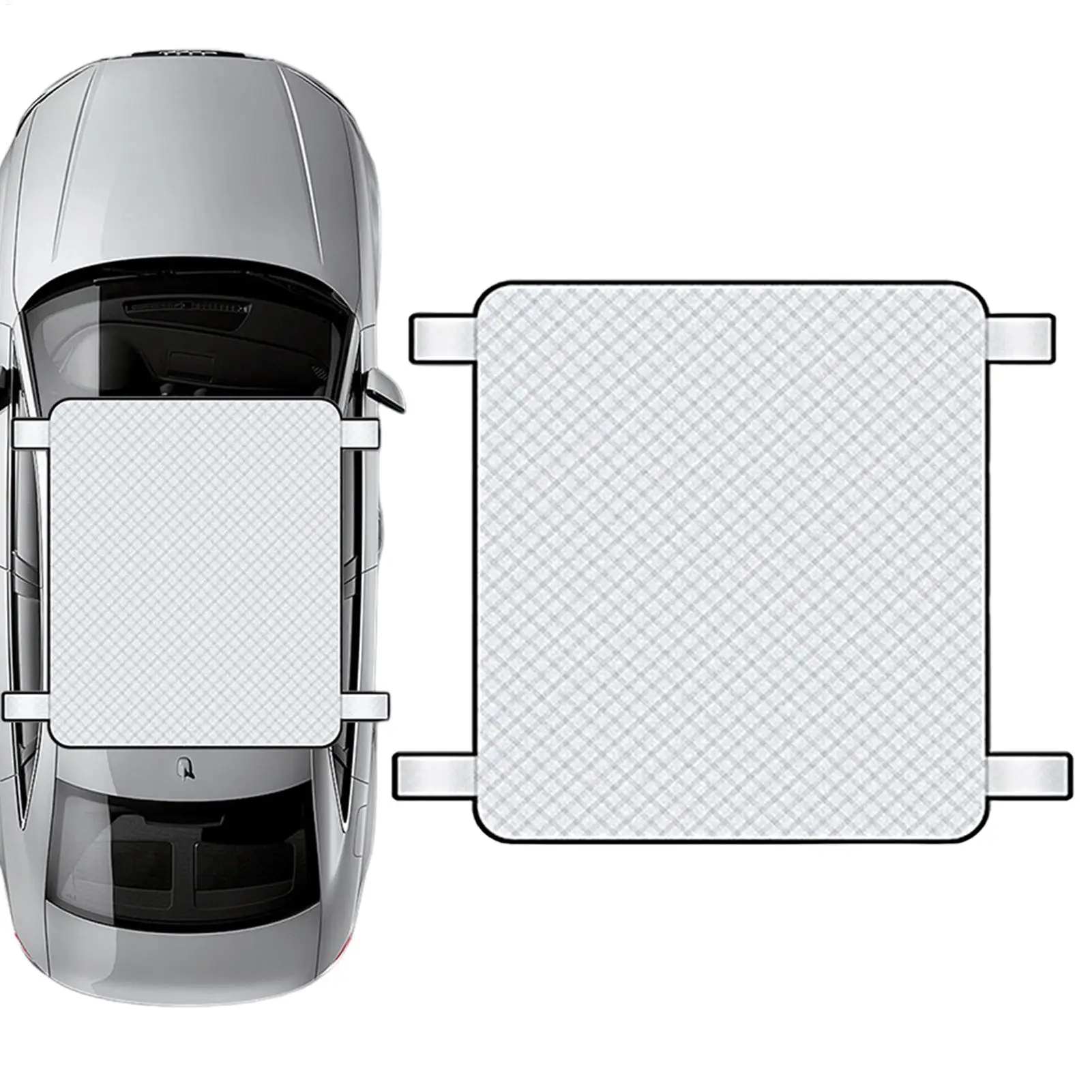 

Sunroof Shade Cover Waterproof Ice And Snow Protection Overnight Sunroof Shade For Sedans SUVs Car Sleeping Camping Road Trips