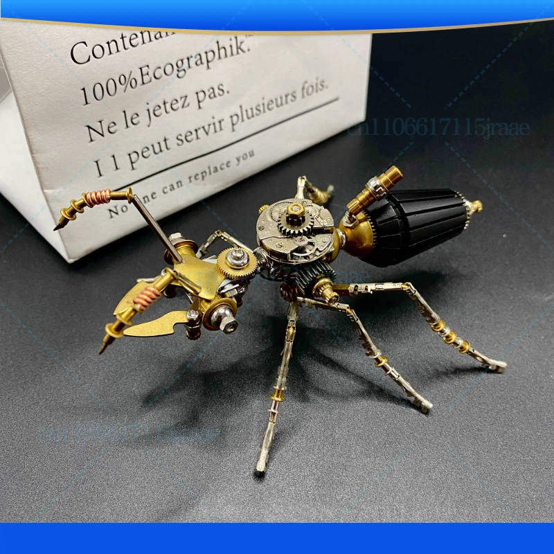 Steampunk Mechanical Insect Ant Model Handmade Creative Crafts Ornament Decoration Personality Gift