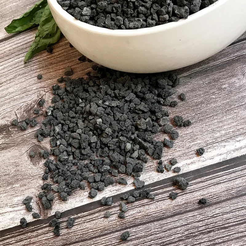500g/1000g Black Volcanic Rock Granules Succulent Aquarium Filter Gardening Supplies