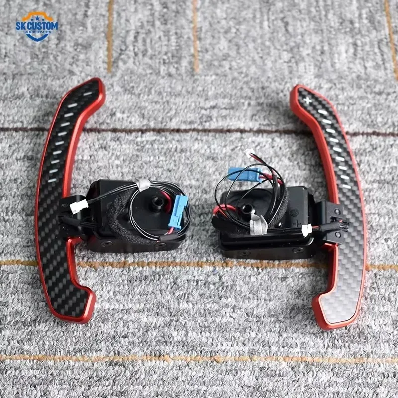 Hot Sale Steering Wheel Magnet LED Paddle Shifters for G20 G30 G87 M2 M3 M4 F20 F30 F45 Carbon Fiber&Aluminum