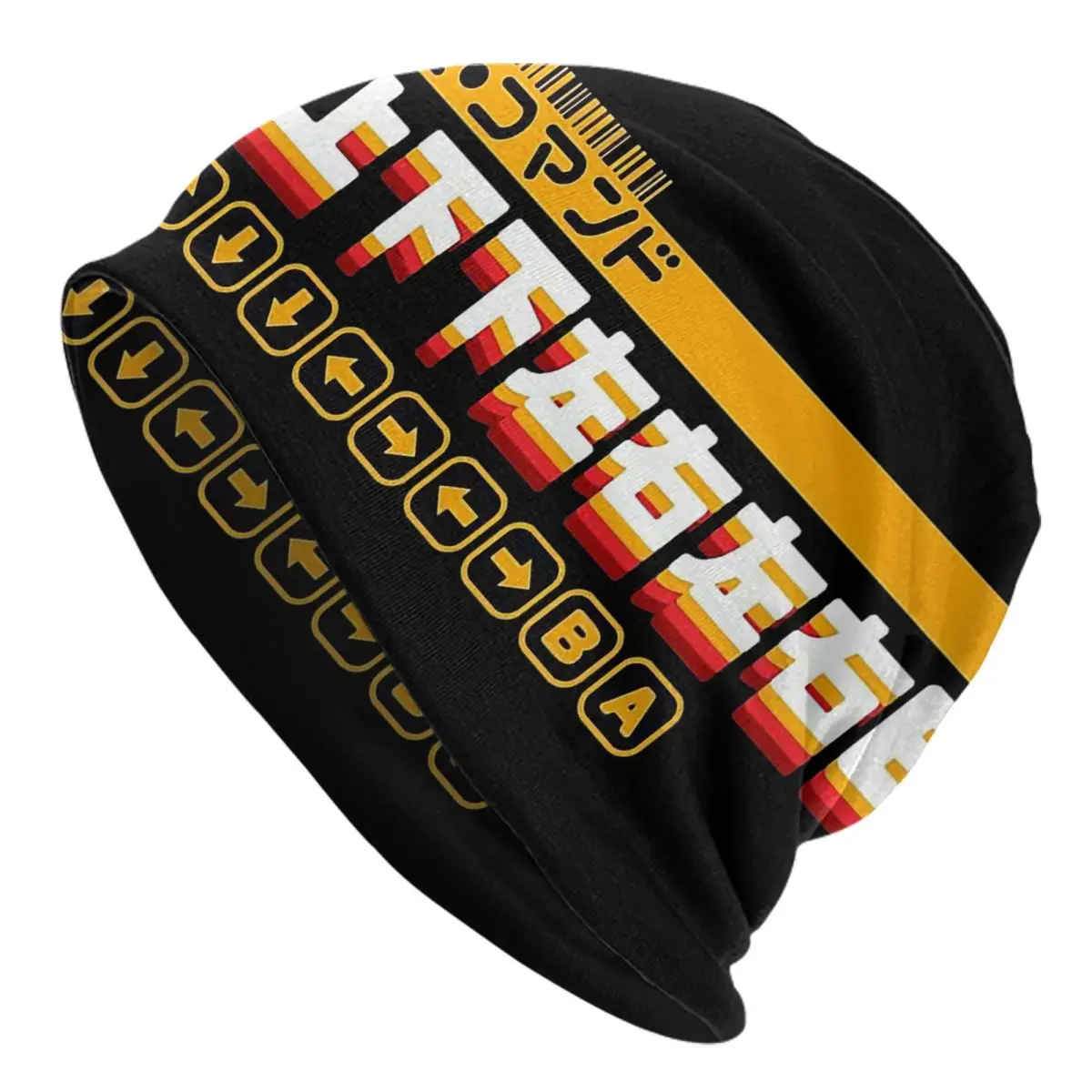 Japanese game Gradius Skullies Beanies Caps Japanese Konami Code Thin Hat Autumn Spring Bonnet Hats Men Women's Unisex Ski Cap