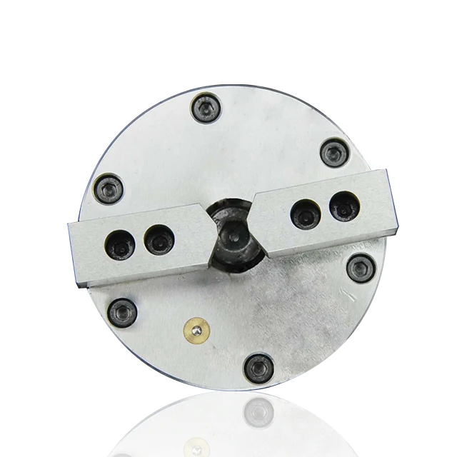 DRAKE QS2-04 2 Jaw Lathe Chuck 4 Inch Non Through-Hole Pneumatic Chuck for CNC Lathe Machine