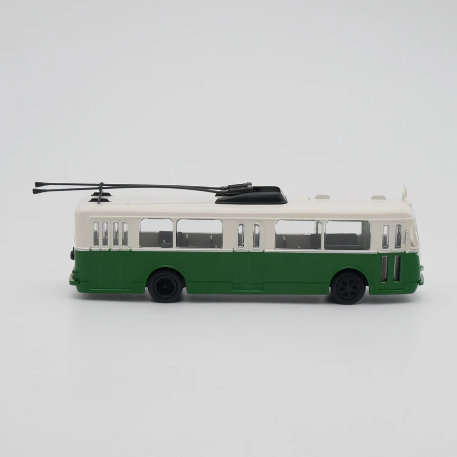 Diecast IXO 1:72 Scale Ist VETRA VBRh French Trolley Bus Alloy Car Model Collectible Toy Gift Souvenir Display Ornament