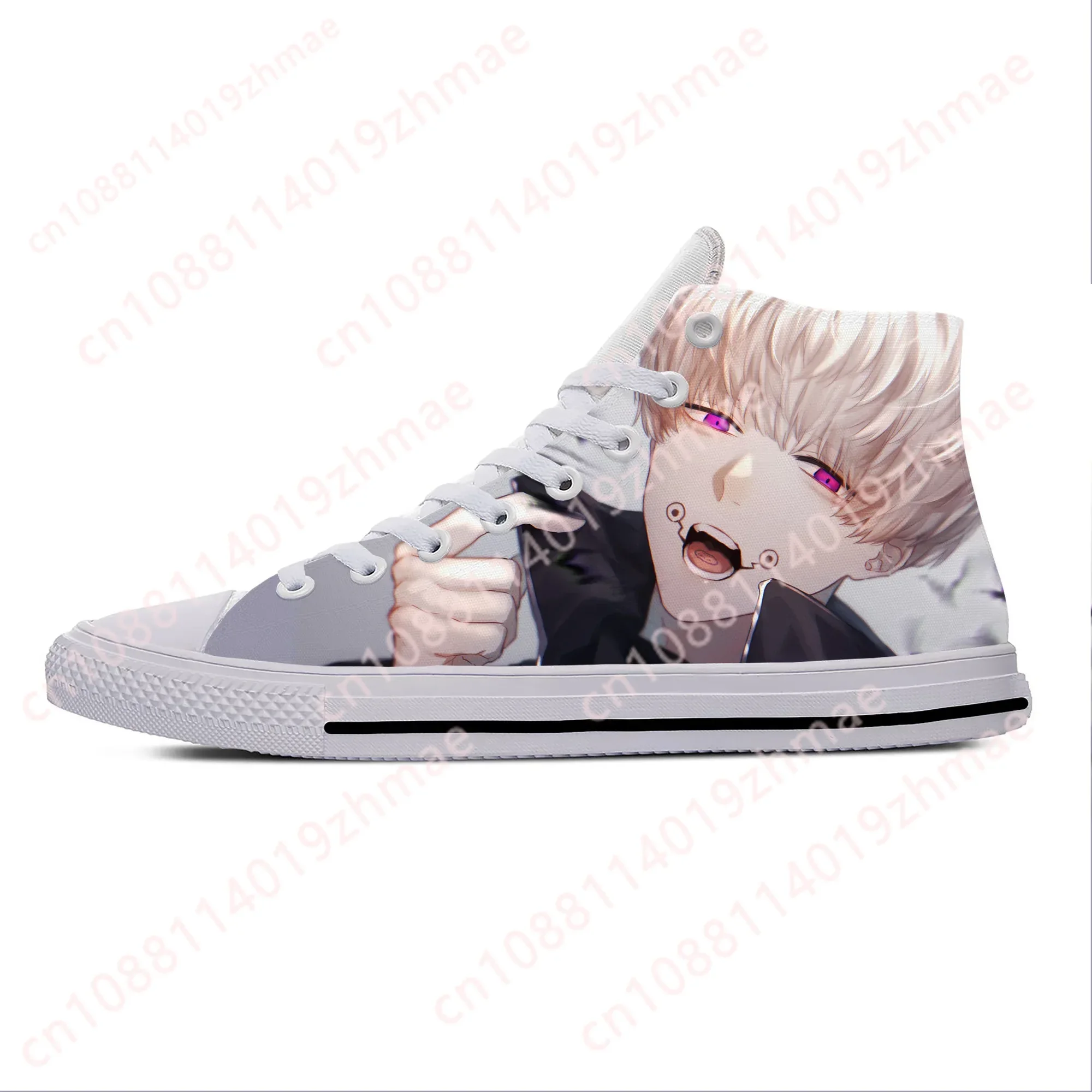 

Японские аниме-манджина-кроссовки Jujutsu Kaisen Inumaki Toge: модные повседневные дышащие кроссовки унисекс, высокие легкие кеды