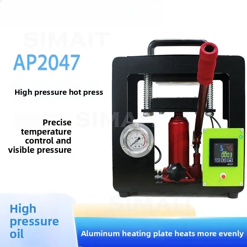 Manual Hydraulic Heat Transfer Machine, Laboratory Heat Press, 8-ton High-pressure Machine