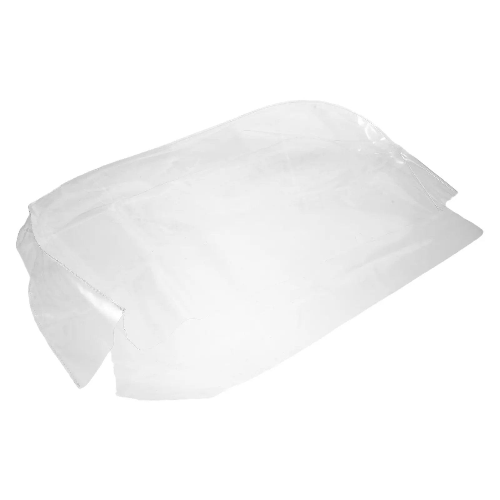 Waterproof Clear Salon Chair Seatback Cover Plastic Hairdressing Back Protector for Barbershop Beauty Shop 25.6x12.8in Universal