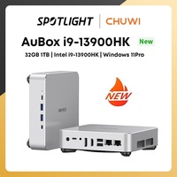 World Premier CHUWI AuBox Mini PC 14 Cores i9-13900HK 32GB DDR4 1TB SSD Windows 11 Pro WiFi 6 BT 5.2 Extend M.2 1T*2 Desktop