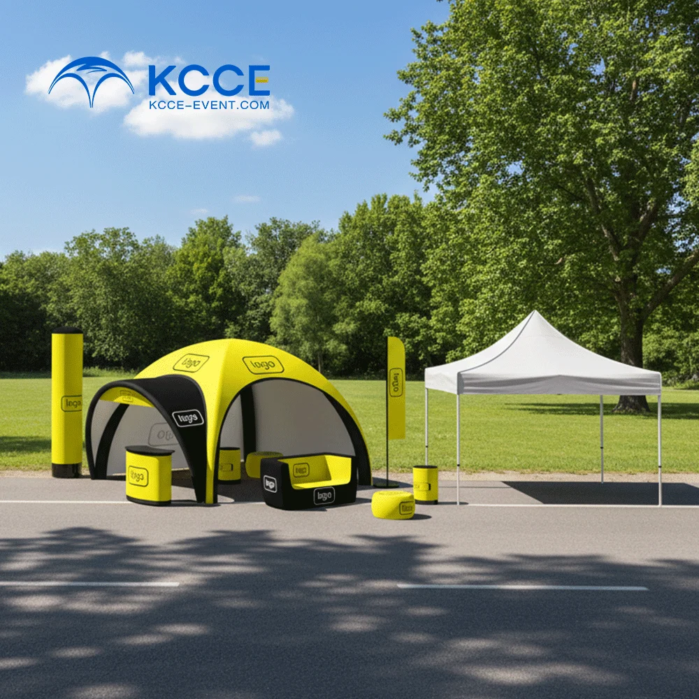 Custom LOGO Inflatable Event Tent Air Sealed Canopy Marquees Dome Trade Shows Events Outdoor Inflatable Tents for Promotional