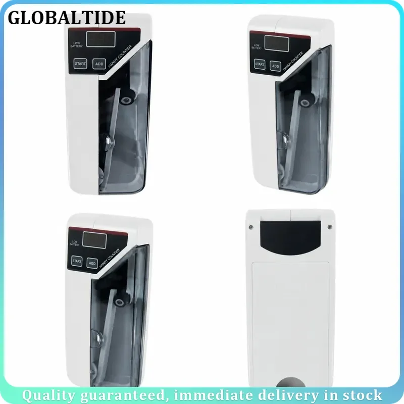 V30 LED Display Mini Portable Bill Counter Battery Plug Money Machine Cash Banknote Currency Counting Device